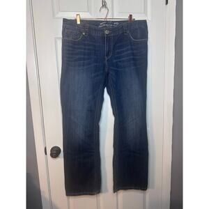 Seven 7 Jeans Womens 18 Blue Cotton Denim Bootcut Western Faded Denim Jeans